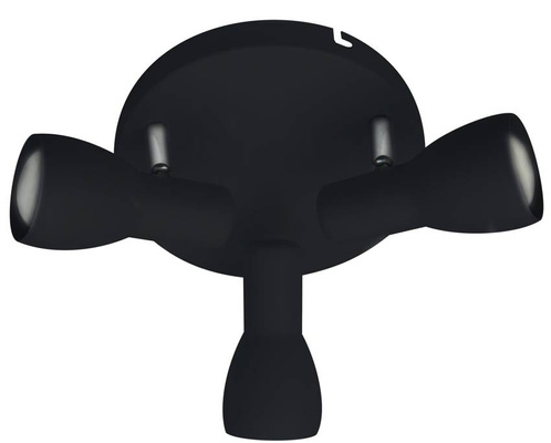Lampa sufitowa plafon czarny mat regulowany Picardo 98-50793