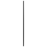 vidaXL Lustro ścienne, czarne, Ø 50 cm, okrągłe