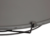 Lampa Wisząca Retro Loft Szara 36cm E27 Abruzzo Patrone