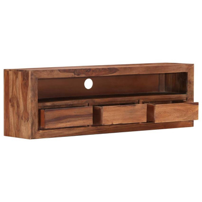 vidaXL Szafka pod TV, 120x30x40 cm, lite drewno sheesham