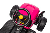 Traktor Na Akumulator BBH-030 Różowy