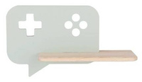 Kinkiet LED 5W dla dziecka miętowy z półką Console 21-75680