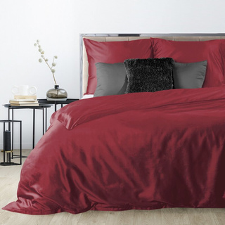 Pościel bordowa 180x200