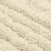 Zimowa Kołdra Kremowy 140 x 220 cm Mikrofibra i Fleece Teddy