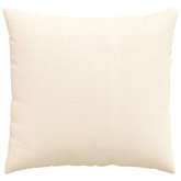 Poduszki na sofę 2 pcs Kremowy 50 x 50 cm Tkanina sztruksowa