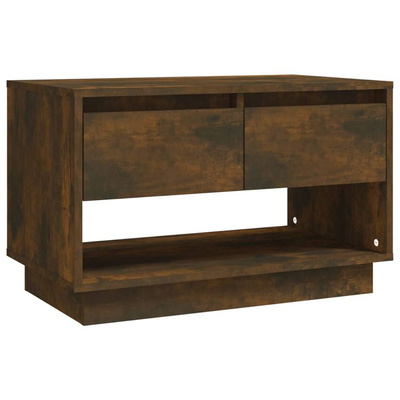 vidaXL Szafka pod TV, przydymiony dąb, 70x41x44 cm
