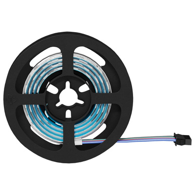 Taśma LED 2 pcs Czarny i przezroczysty 750 mm Miedź i plastik