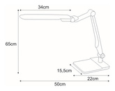 Lampka biurkowa K-BL1207 czarna z serii MICA KAJA