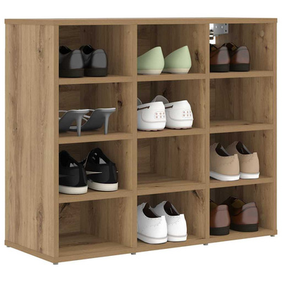 Szafka na buty 77,5 x 30 x 67 cm Materiał drewnopochodny
