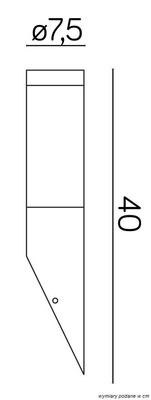 Kinkiet zewnętrzny ST 021