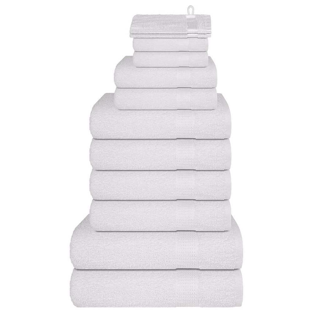 12-cz. zestaw ręczników, FROGN, biały, 360 g/m?