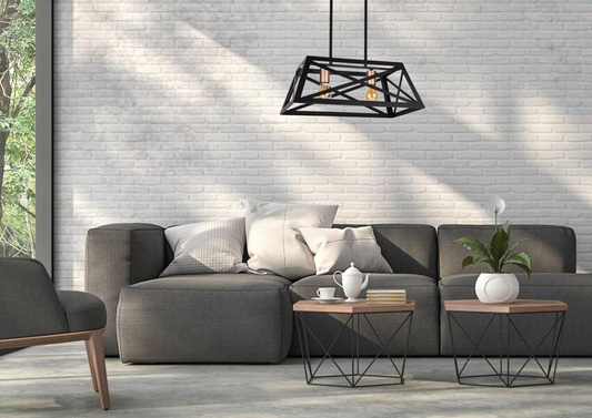 Lampa wisząca czarna metalowa 2x40W E27 Origami 32-78711