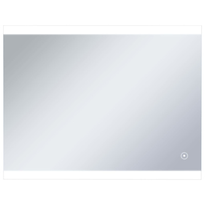 vidaXL Lustro łazienkowe z LED i czujnikiem dotykowym, 80x60 cm