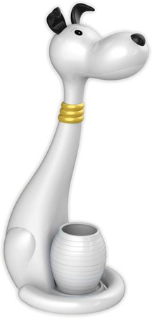 Lampka biurkowa K-BL1607 biała z serii PIESEK KAJA