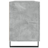 vidaXL Biurko, szarość betonu, 140x50x75 cm, materiał drewnopochodny wariant 9