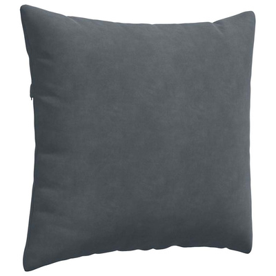 Poduszki na sofę 2 pcs Ciemnoszary 45 x 45 cm