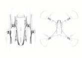Zdalnie Sterowany Dron Z3 720P Kamera SYMA Biały
