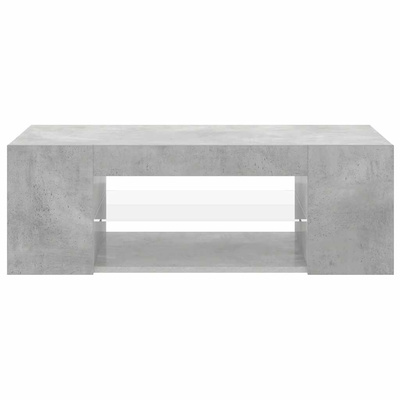 Szafka pod TV z oświetleniem LED, szarość betonu, 90x39x30 cm