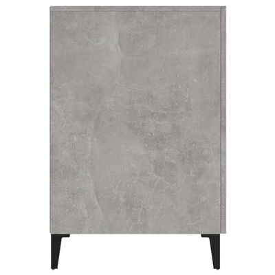vidaXL Biurko, szarość betonu, 140x50x75 cm, materiał drewnopochodny wariant 7