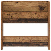 Szafka na buty z półką Stare drewno 60 x 18 x 60 cm