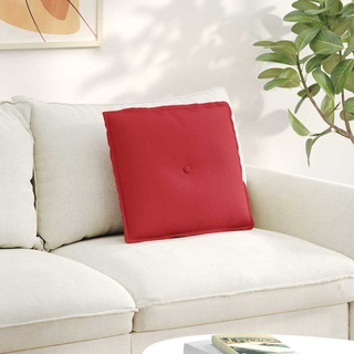 Poduszka na plecy Czerwony 50 x 19 x 45 cm tkanina
