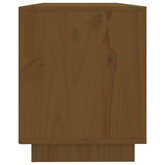 vidaXL Szafka pod TV, miodowy brąz, 110,5x35x44cm, lite drewno sosnowe