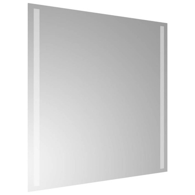 vidaXL Lustro łazienkowe z LED, 60x60 cm
