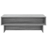 Stolik kawowy Szary Sonoma 100 x 46 x 35 cm Drewno inżynieryjne