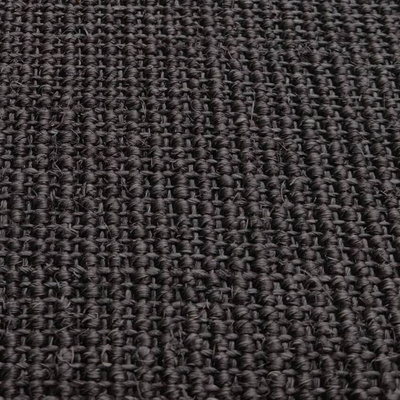 vidaXL Dywanik, naturalny sizal, 100x250 cm, czarny