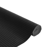 vidaXL Dywan prostokątny, czarny, 80x100 cm, bambusowy