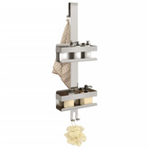 Wiszący organizer prysznicowy, szczotkowana stal nierdzewna 304