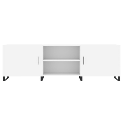 vidaXL Szafka pod TV, biała, 150x30x50 cm, materiał drewnopochodny model standard