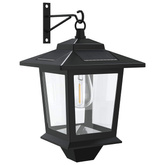 Lampa Montażowa na Ścianie 2 szt. Czarny 19 x 14 x 25 cm