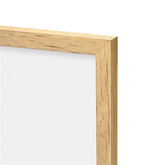 Zestaw obrazów w ramie z dekorem drewna 2x 30x30 i 3x 30x40