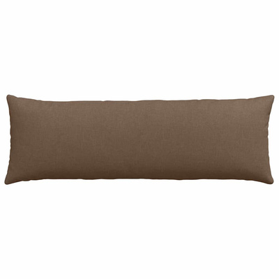 Poduszki na sofę 2 pcs Brązowy 120 x 40 cm tkanina