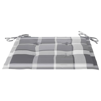 vidaXL Składane krzesła ogrodowe z poduszkami, 2 szt., drewno akacjowe