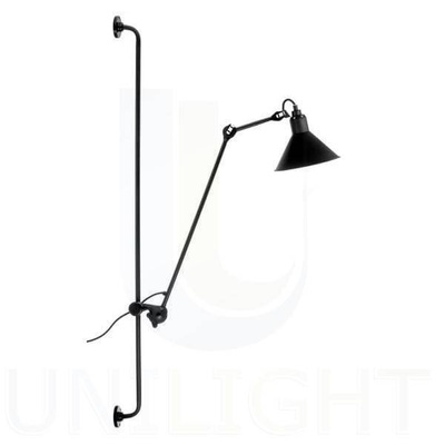 Lampe Gras N214 Kinkiet Czarny Matowy