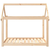 vidaXL Legowisko dla psa, 101x70x90 cm, lite drewno sosnowe