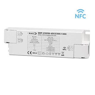 Zasilacz LED 45W 500-1400mA DALI DT6 NFC