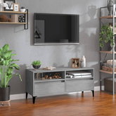 vidaXL Szafka pod TV, szarość betonu, 100x34,5x44,5 cm wariant 5