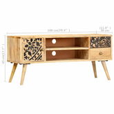 Szafka pod TV, 100x30x45 cm, lite drewno mango vidaXL