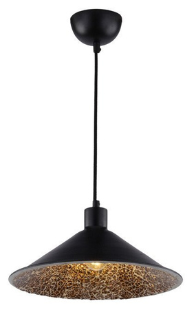 LAMPA SUFITOWA WISZĄCA CANDELLUX SCRIMI 31-56641 E27 CZARNY