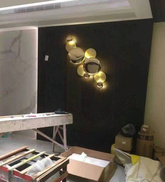 Designer LONGII Wall Lamp 193cm