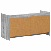 Szafka na buty z drzwiami Szary Sonoma 100 x 39,5 x 51 cm