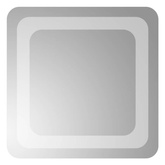 vidaXL Lustro łazienkowe z LED, 30x30 cm