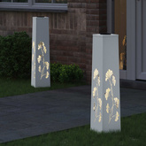 Słoneczna LED lampa na ścieżkę 2 pcs Biały