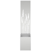 Ekran zapewniający prywatność w ogrodzie Srebrny 32 x 150 cm