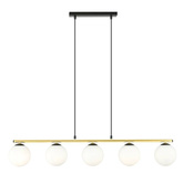 Lampa wisząca ALLORA 5 BL OPAL