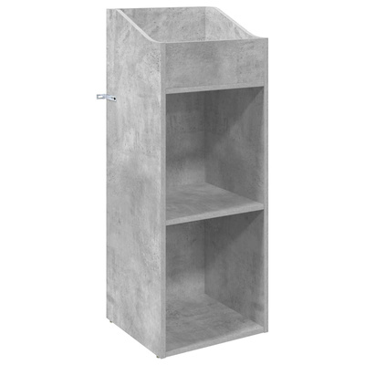 Szafka na płyty winylowe Betonowy szary 36 x 36 x 95,5 cm