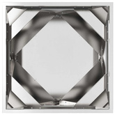 Donica 2 pcs Srebrny 50 x 50 x 50 cm Stal nierdzewna